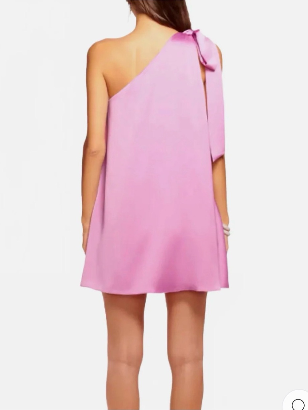 Ramy Brook Harmoni One-Shoulder Bow Mini Dress - Picture 2 of 13